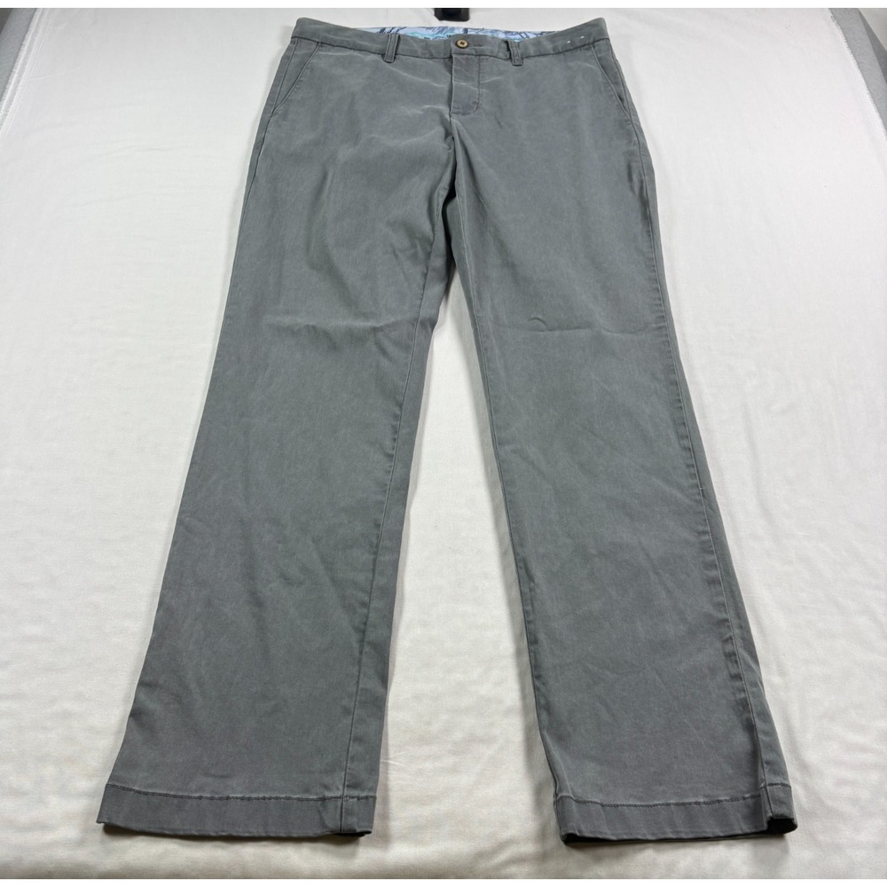 Tommy Bahama Boracay Pants Mens 34x32 Gray Chino Casual Slacks NEW